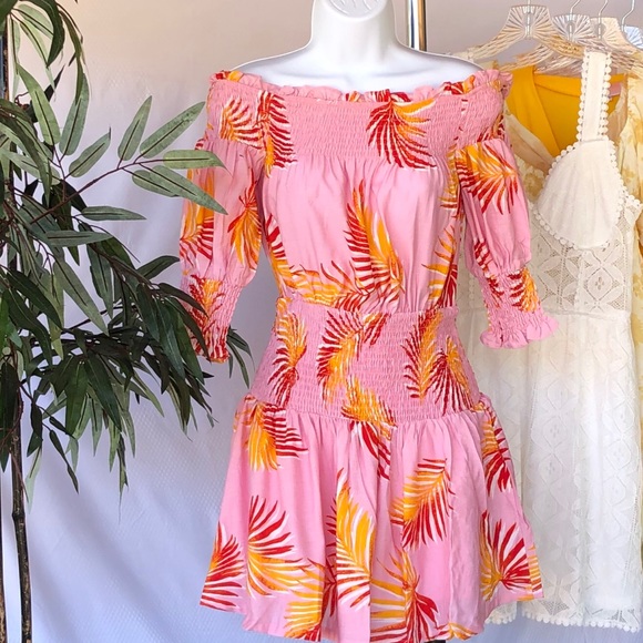 Playful Palm Sun Dress - Picture 3 of 7